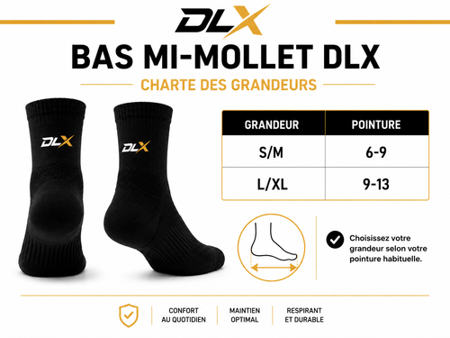 Bas mi-mollet
