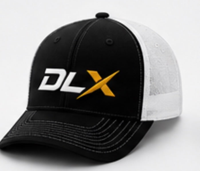 Casquette DLX noire et blanche