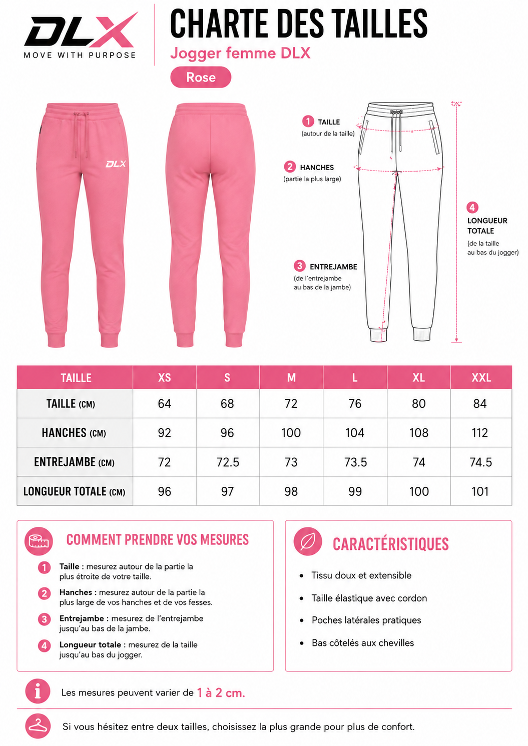 Pantalon joggers performance