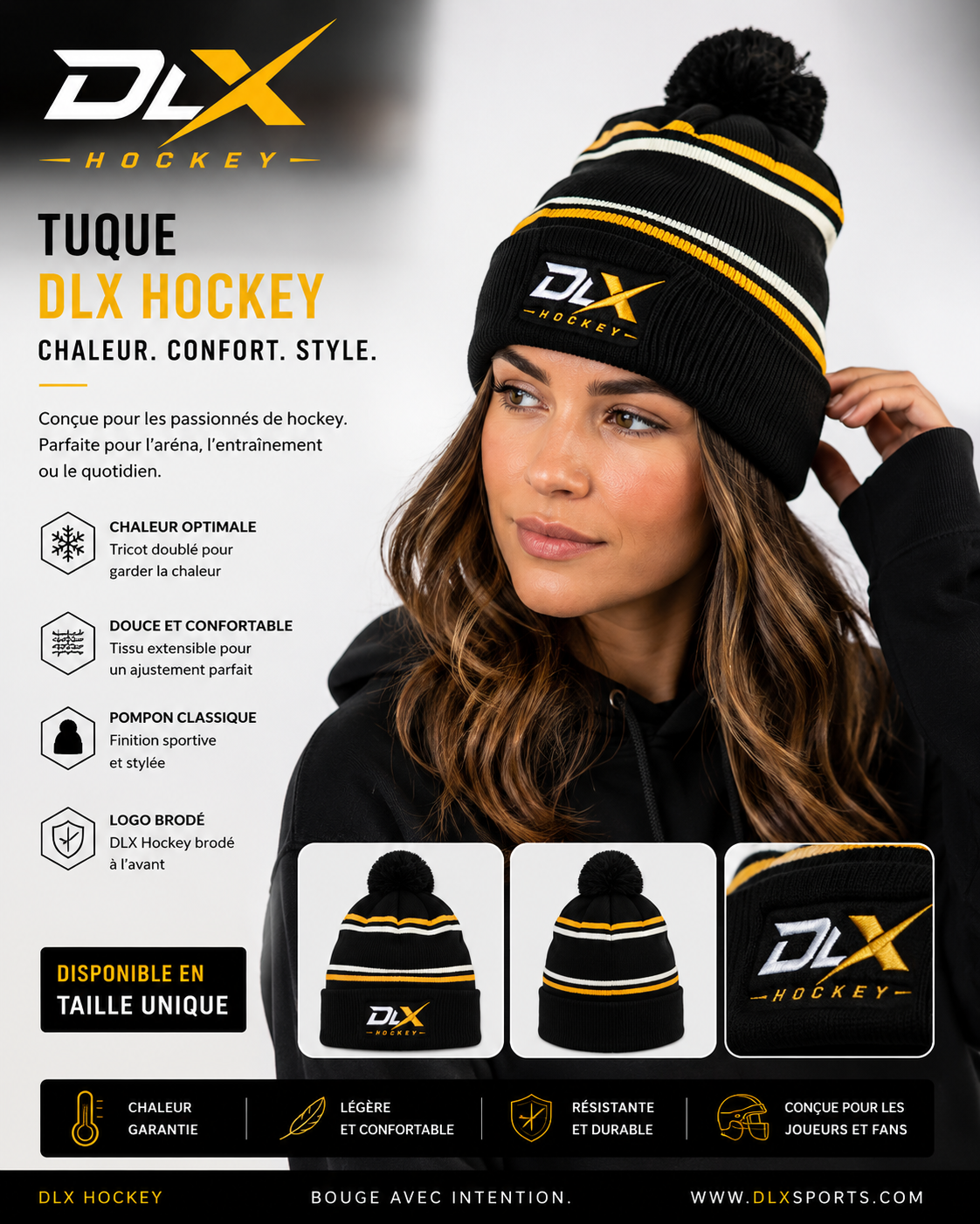Tuque DLX Hockey